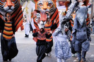 tiger mask parade